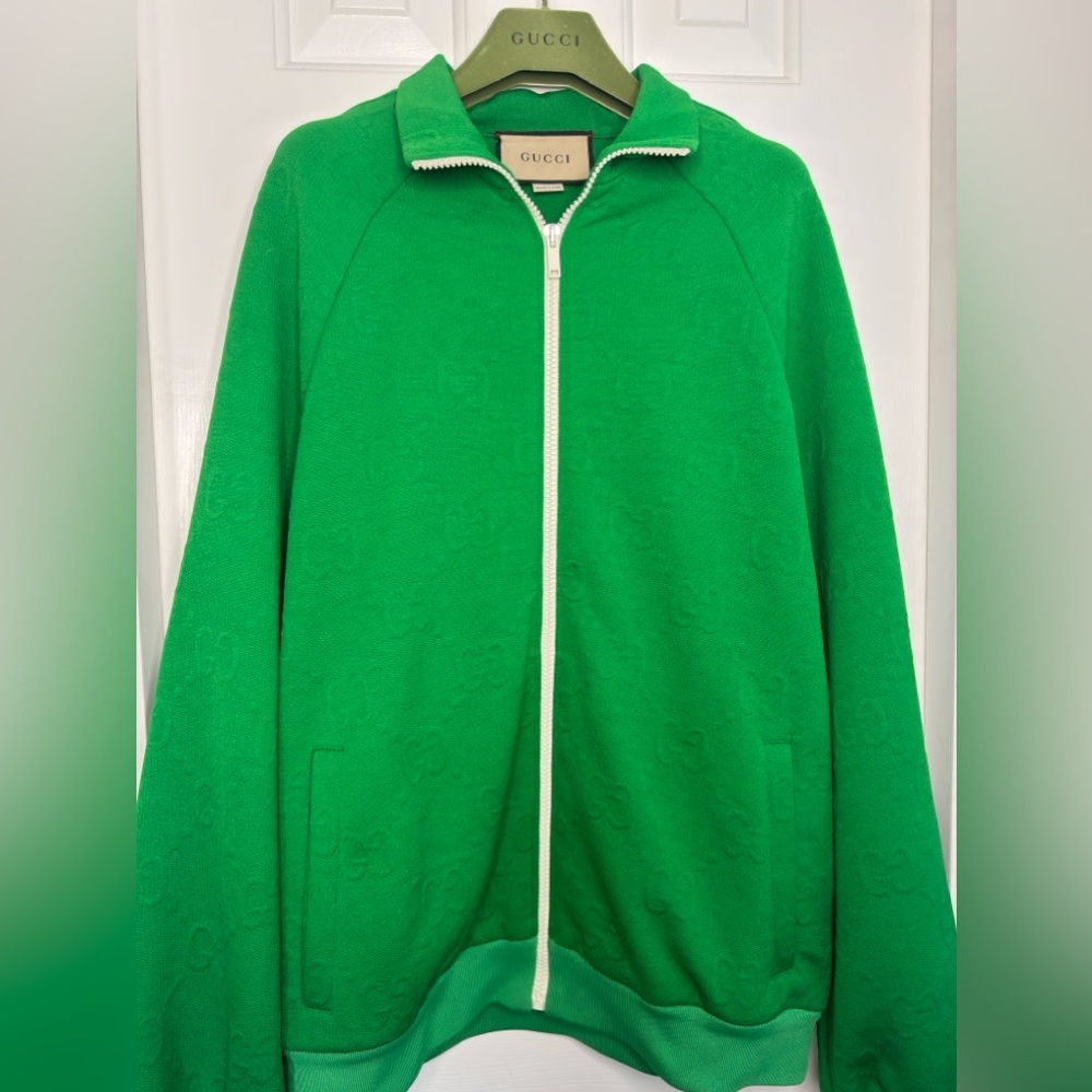 COPY - Gucci Women’s Zip Up Sweater Jacket Green Size Large